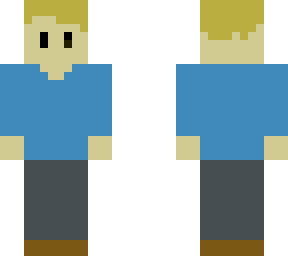 blue shirt kid