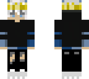 boy in blue