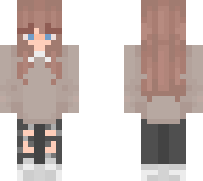 brown hair blue eyes