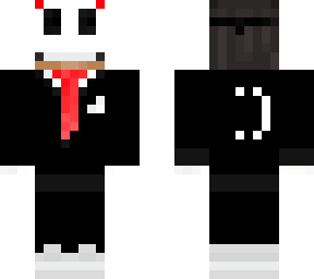 costume eboy with equiped mask