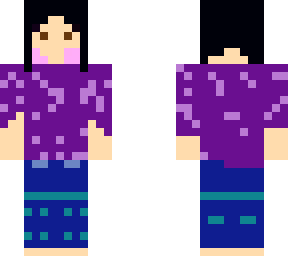 cute purple skin