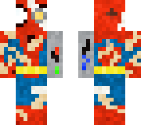 cyborg spiderman (battle damaged)