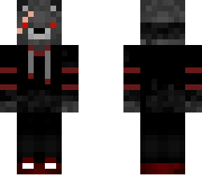 dark bear red/black