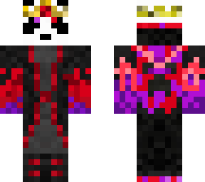 evil vs. good king panda