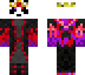 evil vs. good king panda