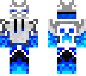 fiery white enderman