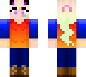 fire gamer girl