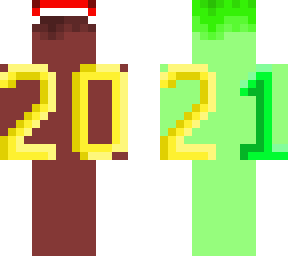 first and second 2021 new year