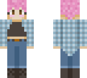flannel and crop top edited