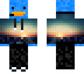 gamer duck. (blue version)