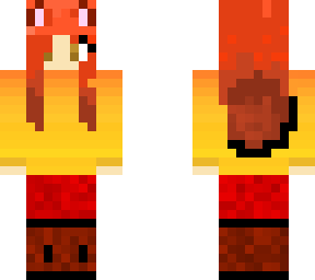gaming fox girl
