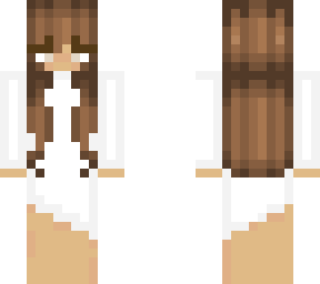 girl in white