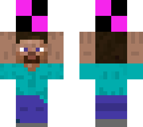 glitch block steve
