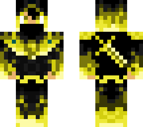 gold knight, blue inner