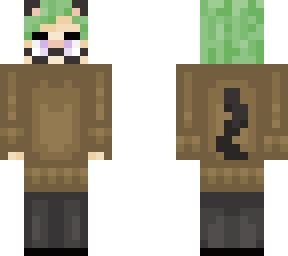 green cat boy