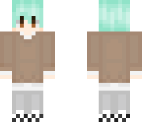 hair base (cyan) boy<-------