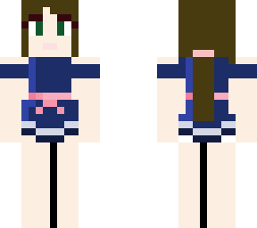 little blue dress