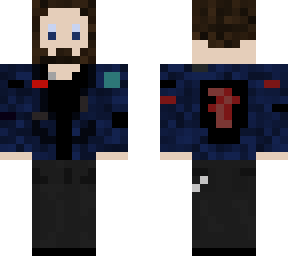 metalhead in a battle jacket