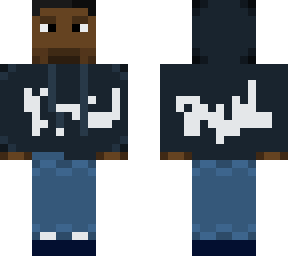 my main skin (human alt but i was lazy and did half)
