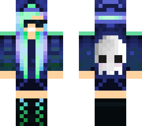 neon ocean girl