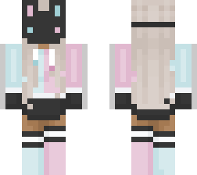 pastel cat girl
