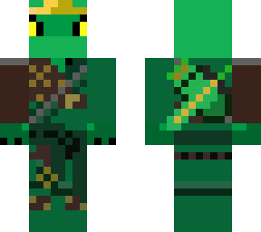 pikaninja25 armored (green ninja inner layer updated version)