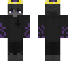 purple demon boy