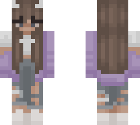 purple girl