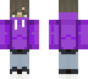 purple hoodie