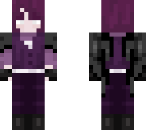 purple vampire girl (wings by mystic42)