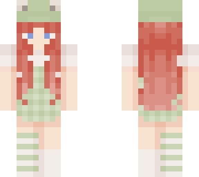 red hair girl kermit girl blue eyes cute kawaii lgbt