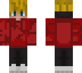 red hoodie