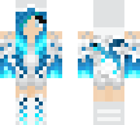 snow dragon girl (hood up)