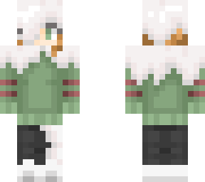 snowy girl