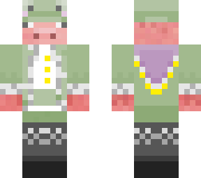 technoblade... but frog version!