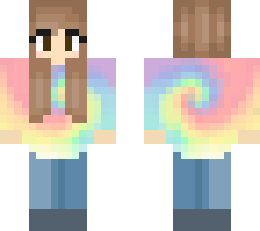tie dye girl (not my skin just a edit)