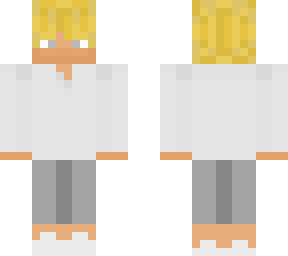 yellow hair boy:)