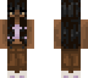 -purple and brown fit-
