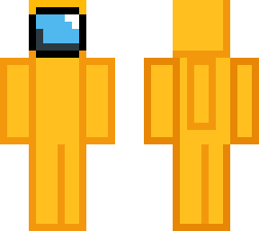 among us orange (remake) (sadly, still bald)