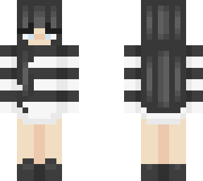 black hair