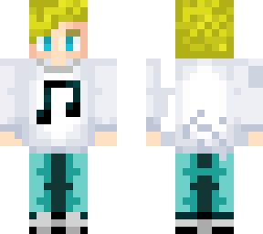 blond music boy