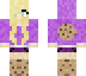 blonde cookie girl