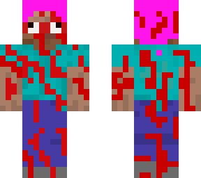 bloodie steve with z o his head