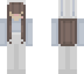 blue bunny hat girl