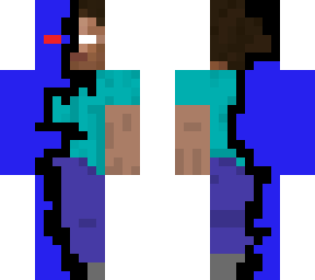 blue corrupted herobrine