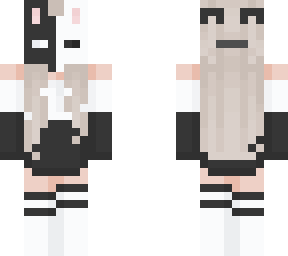 bunny masked girl edit
