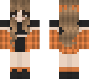 carol but orange and black