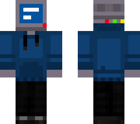 computer guy blue hoody