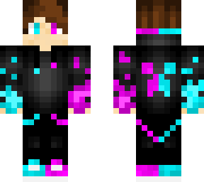 cool flame gamer boy