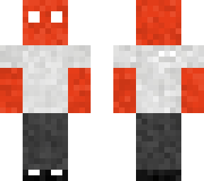 cool red man